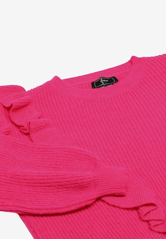 faina - Pullover em rosa