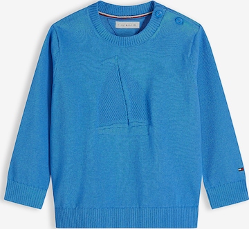Pull-over 'Essential' TOMMY HILFIGER en bleu : devant