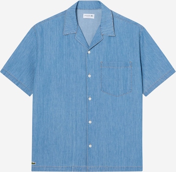Camicia di LACOSTE in blu: frontale