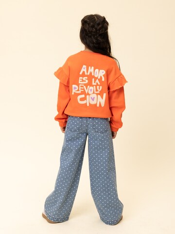 Wide Leg Pantalon Looxs Revolution en bleu