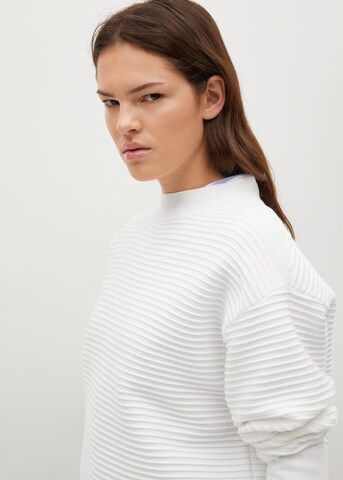 MANGO Sweater 'Maker' in White