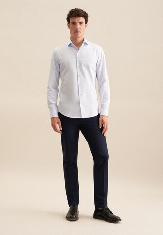 Coupe slim Chemise SEIDENSTICKER en bleu