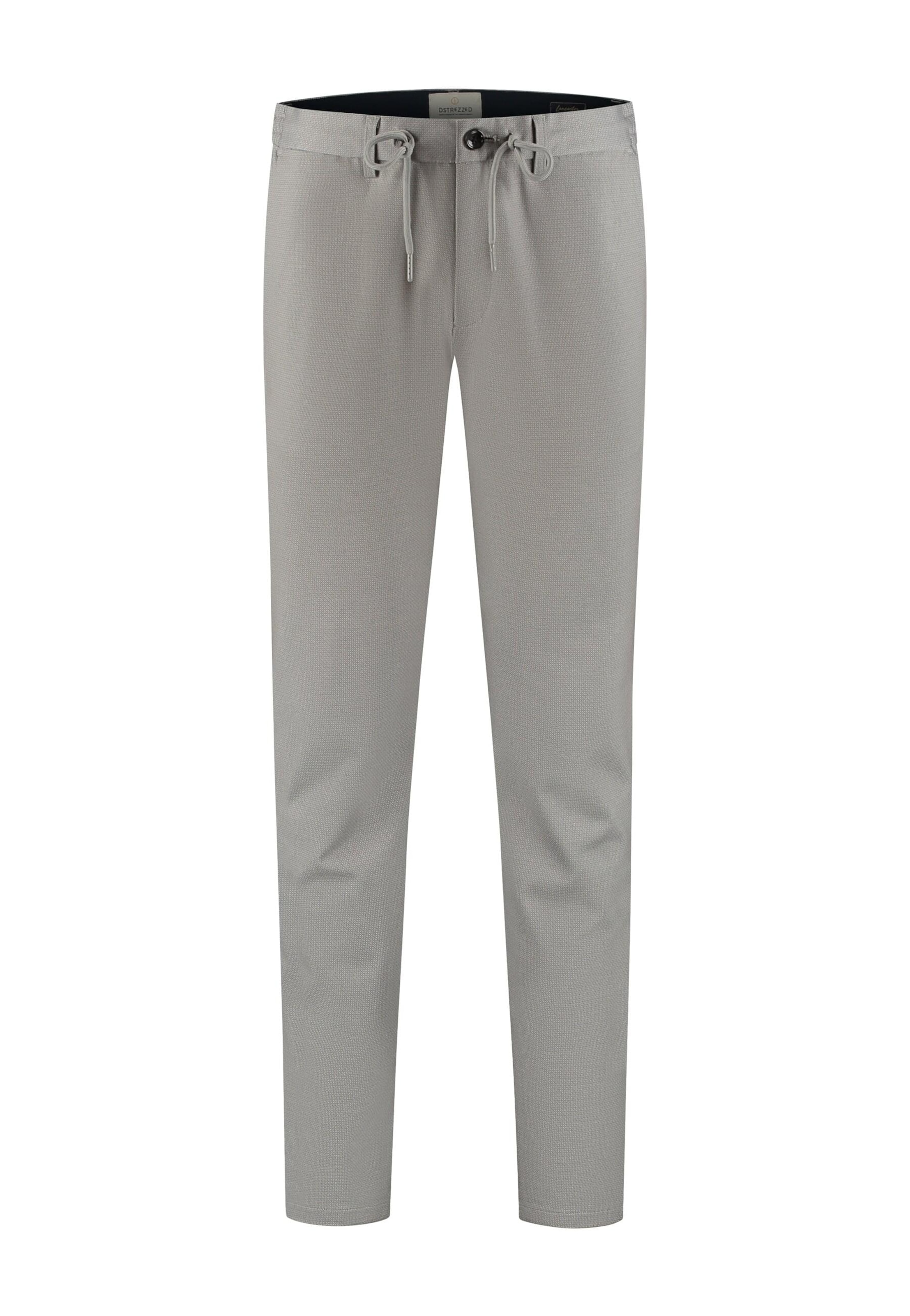 Dstrezzed Normální Kalhoty 'Lancaster' – šedá: přední strana