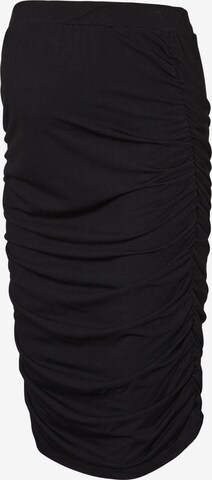 MAMALICIOUS Sukně 'MACY' – černá: přední strana