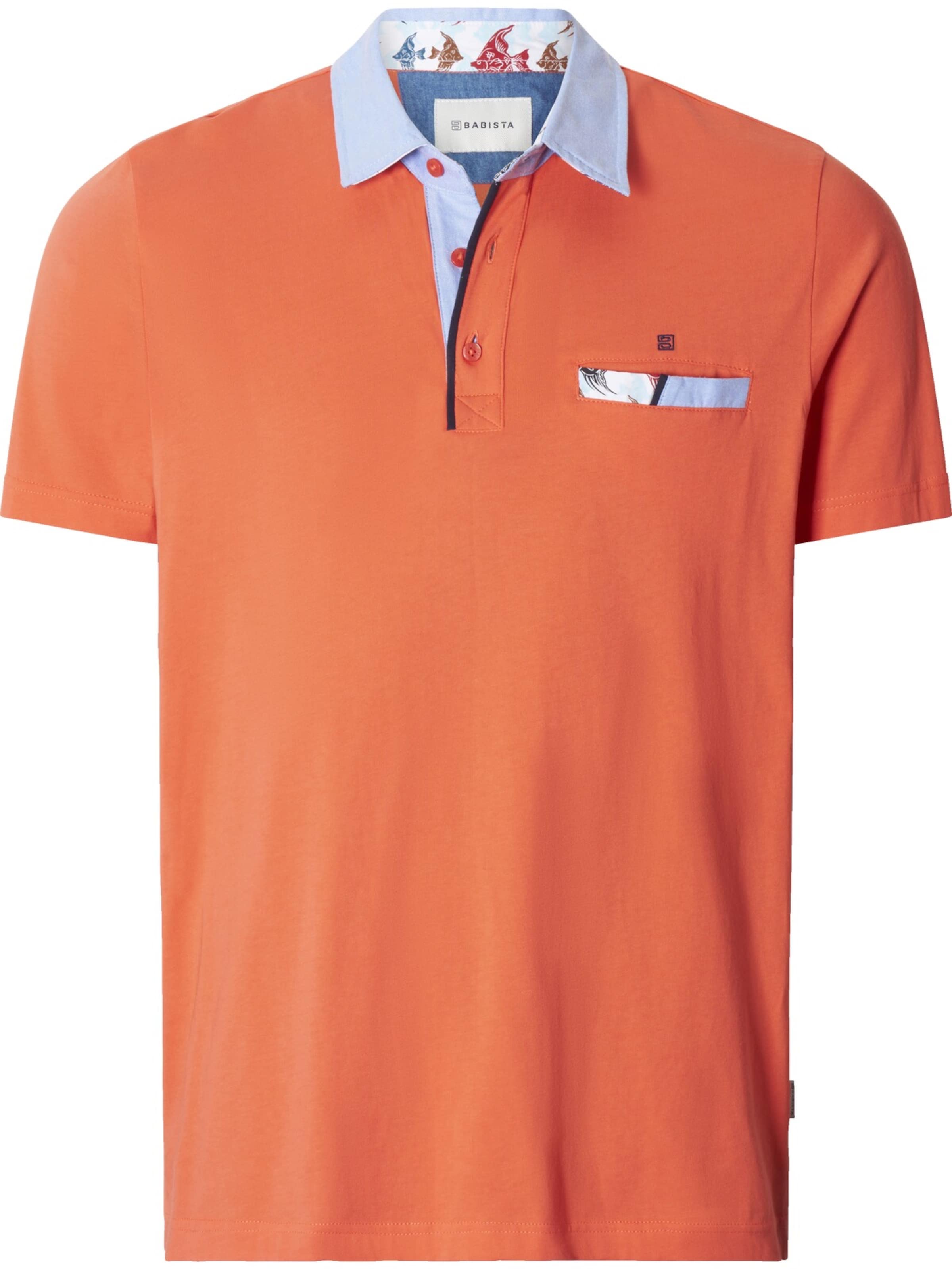BABISTA Shirt 'Savino' in Orange: front