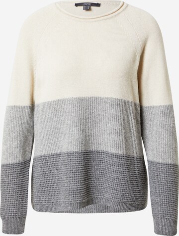 Esprit Collection Sweater in Grey: front