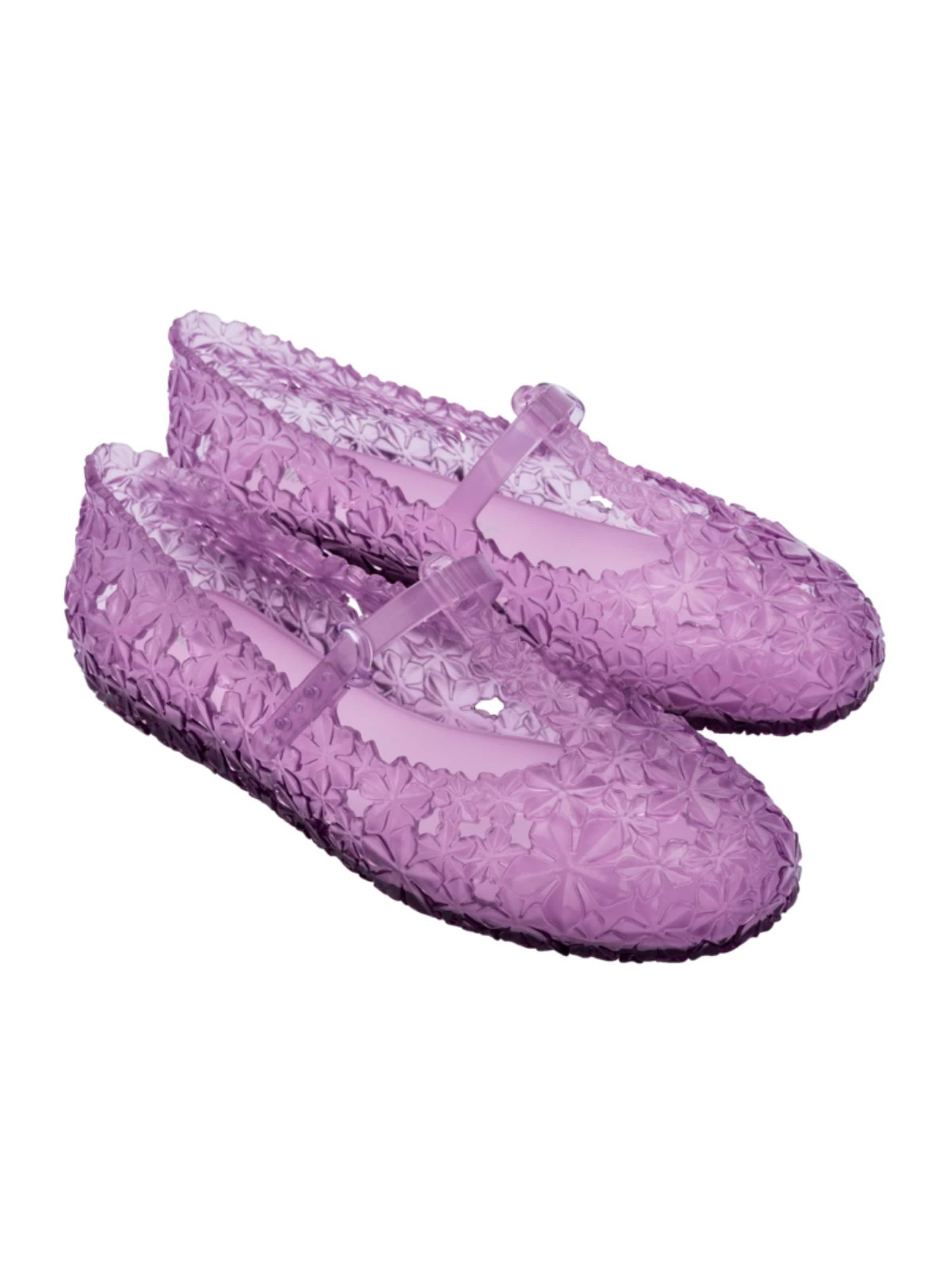 MELISSA Ballerina met riempjes 'Melissa Daphnis x Susan Fang' in Lila