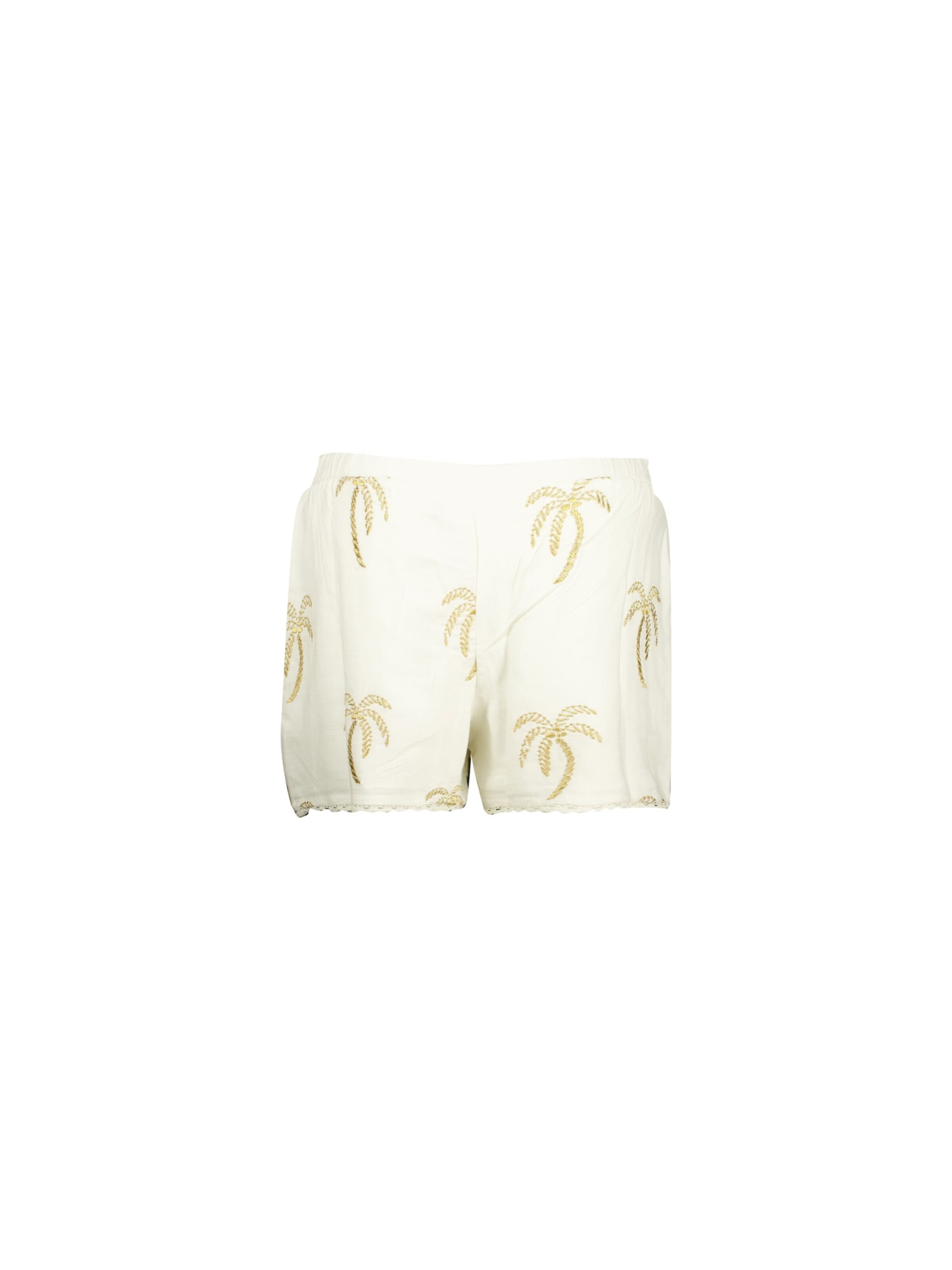 Regular Pantalon ' TIAREVA ' Deeluxe en blanc