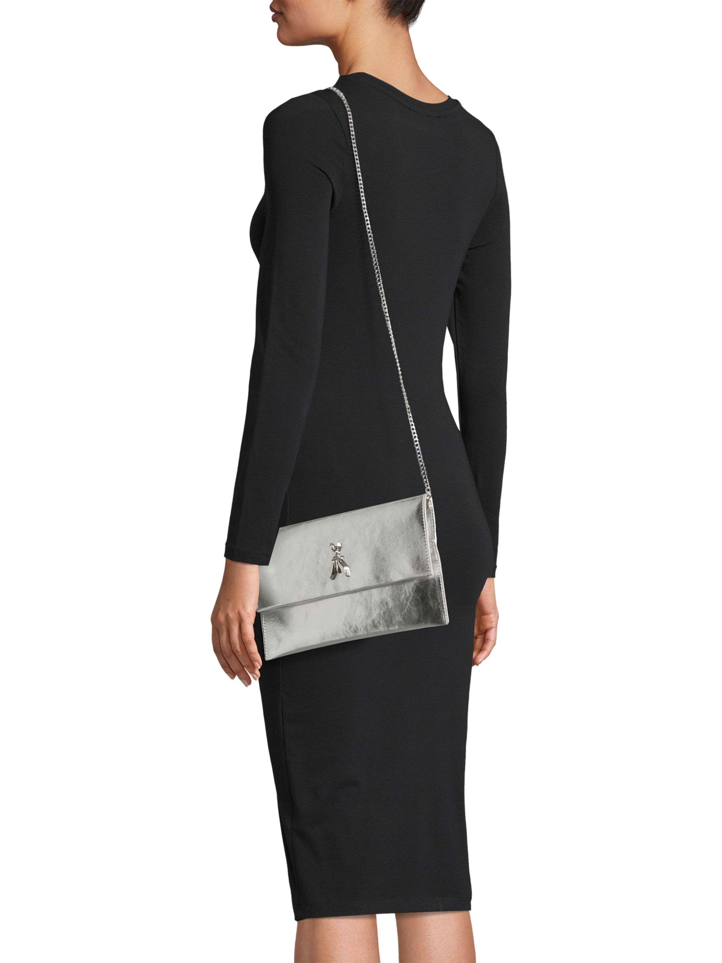 PATRIZIA PEPE Κλατς σε ασημί