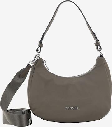 BOGNER Shoulder Bag 'Klosters' in Green: front