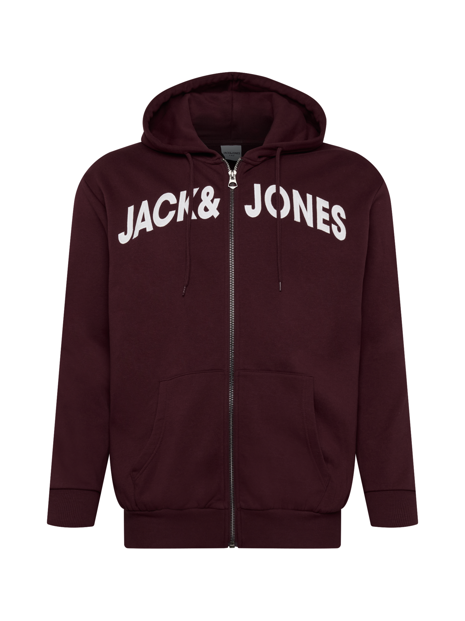 vSgg6 Abbigliamento Jack & Jones Plus Giacca di felpa in Rosso Vino 