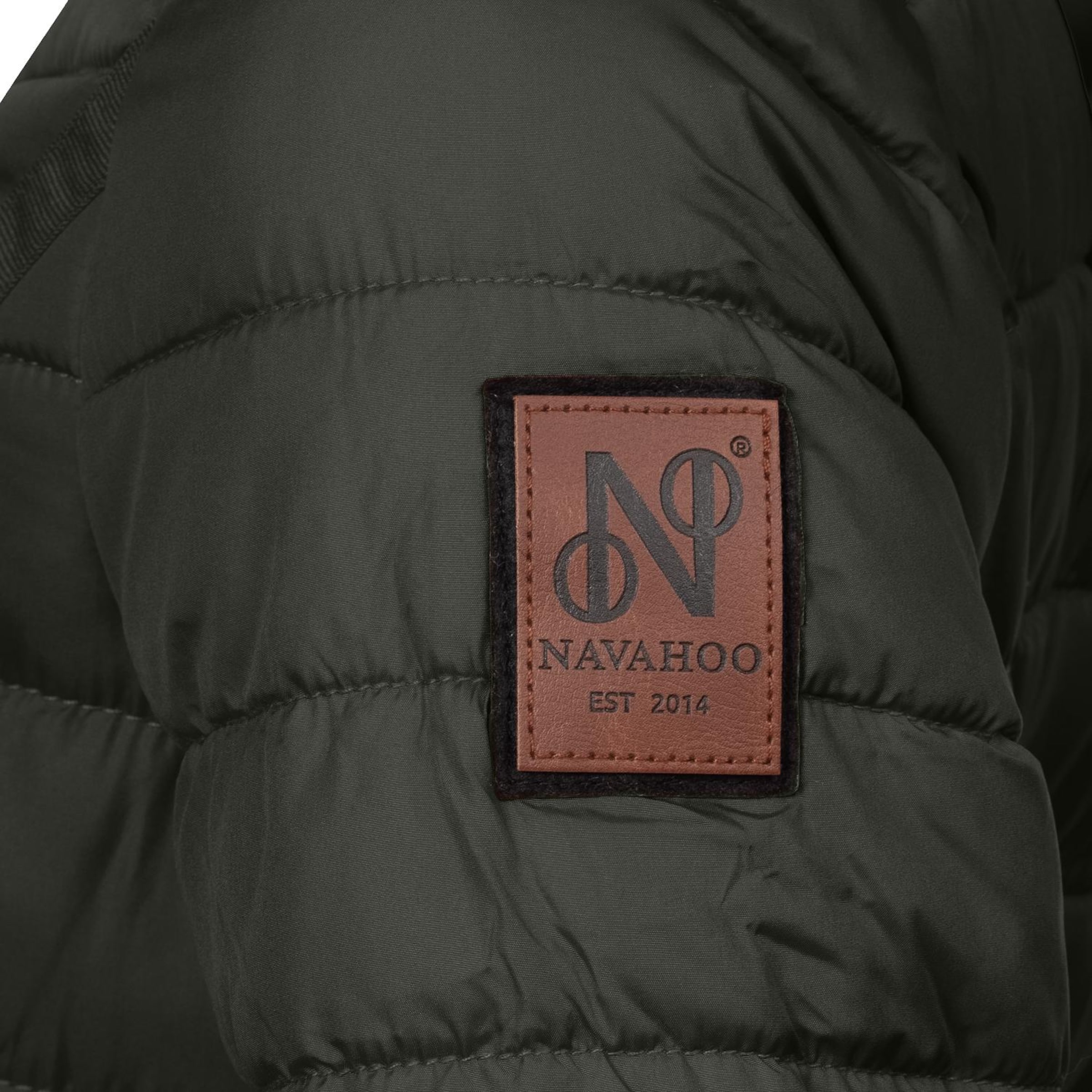 NAVAHOO - Sobretudo de inverno 'Umay' em verde
