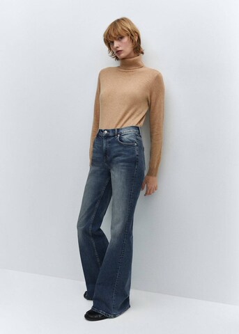 MANGO Flared Jeans 'Violeta' in Blue