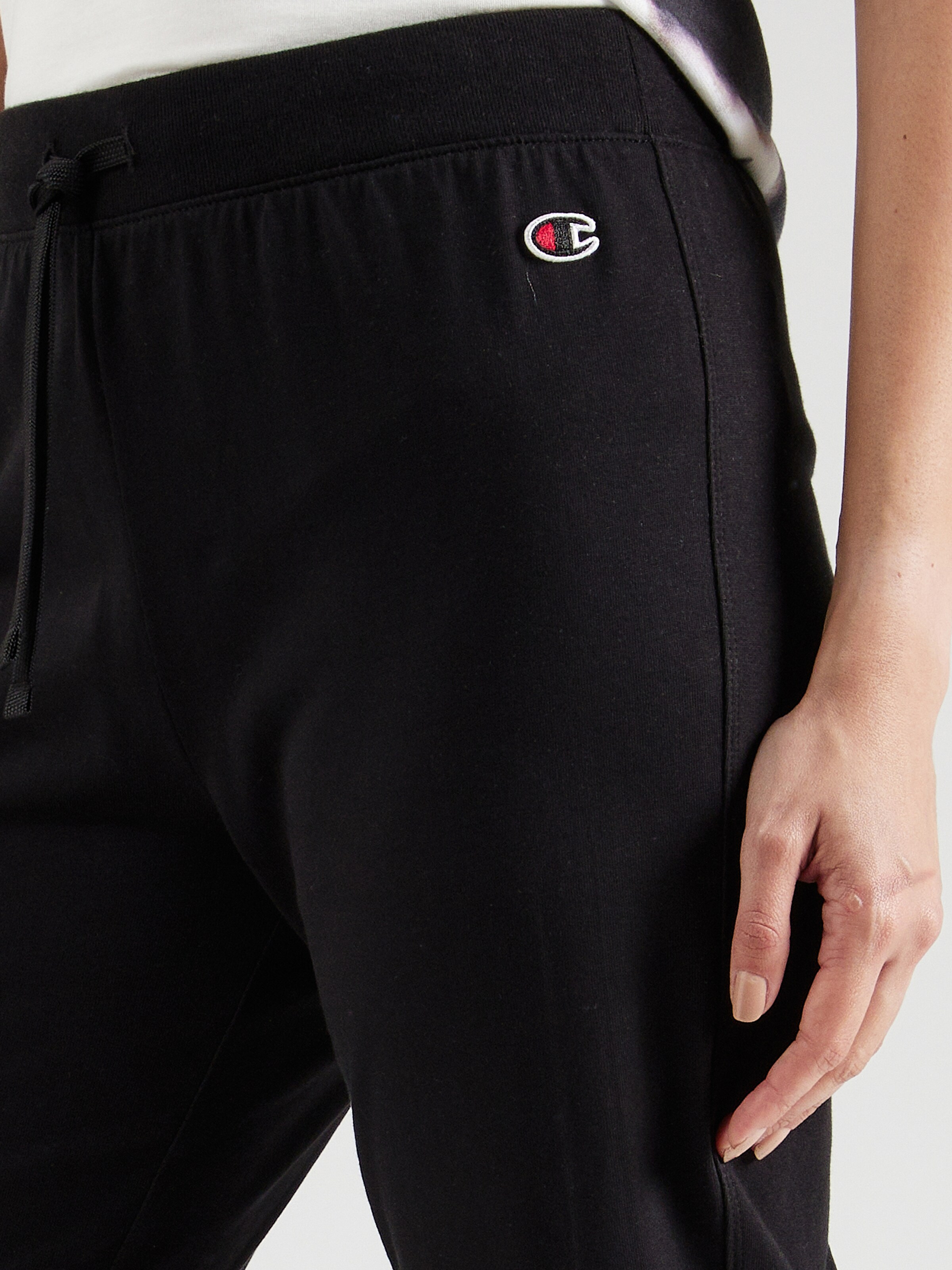 Champion Authentic Athletic Apparel Regular Trousers in Black ABOUT YOU