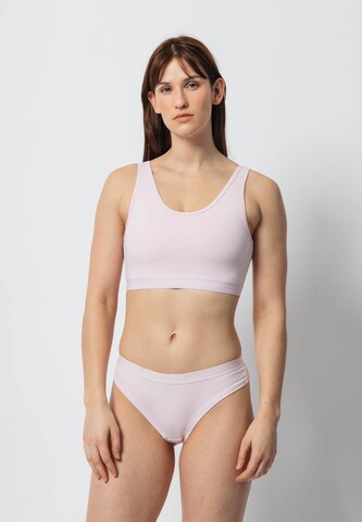 SNOCKS Boxer shorts 'Soft-Bra' in Purple: front