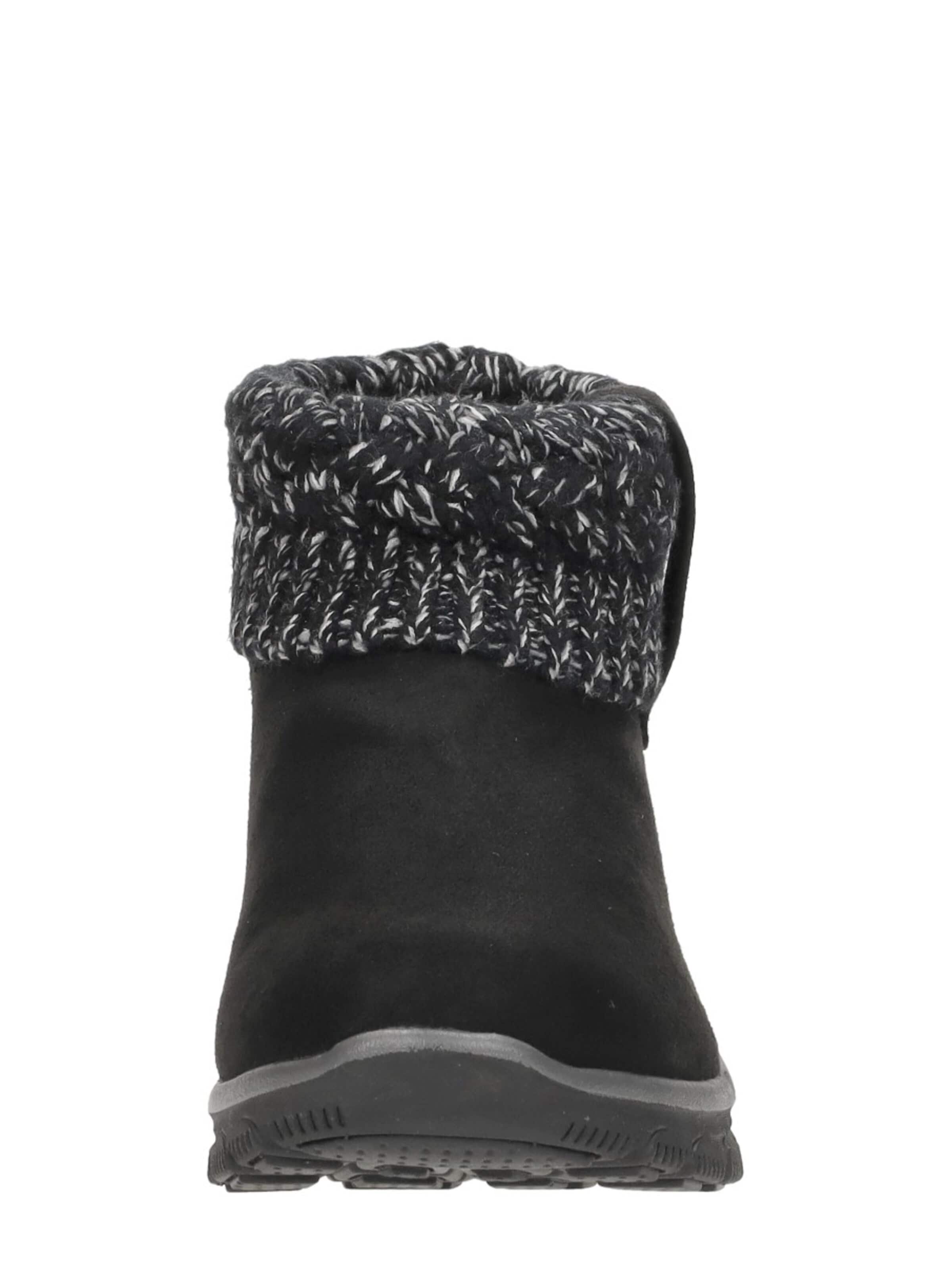 Boots 'Enkellaarsjes Plat' SKECHERS en noir
