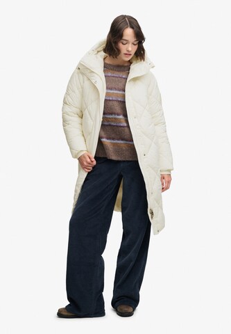 Superdry & Co Wintermantel in Wit