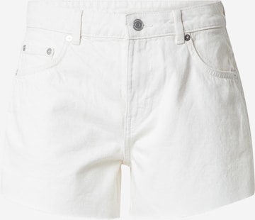 WEEKDAY Regular Jeans 'Swift' in White: front