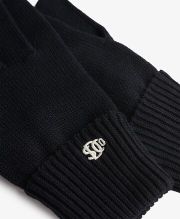 Superdry & Co Fingerhandschuhe in Schwarz