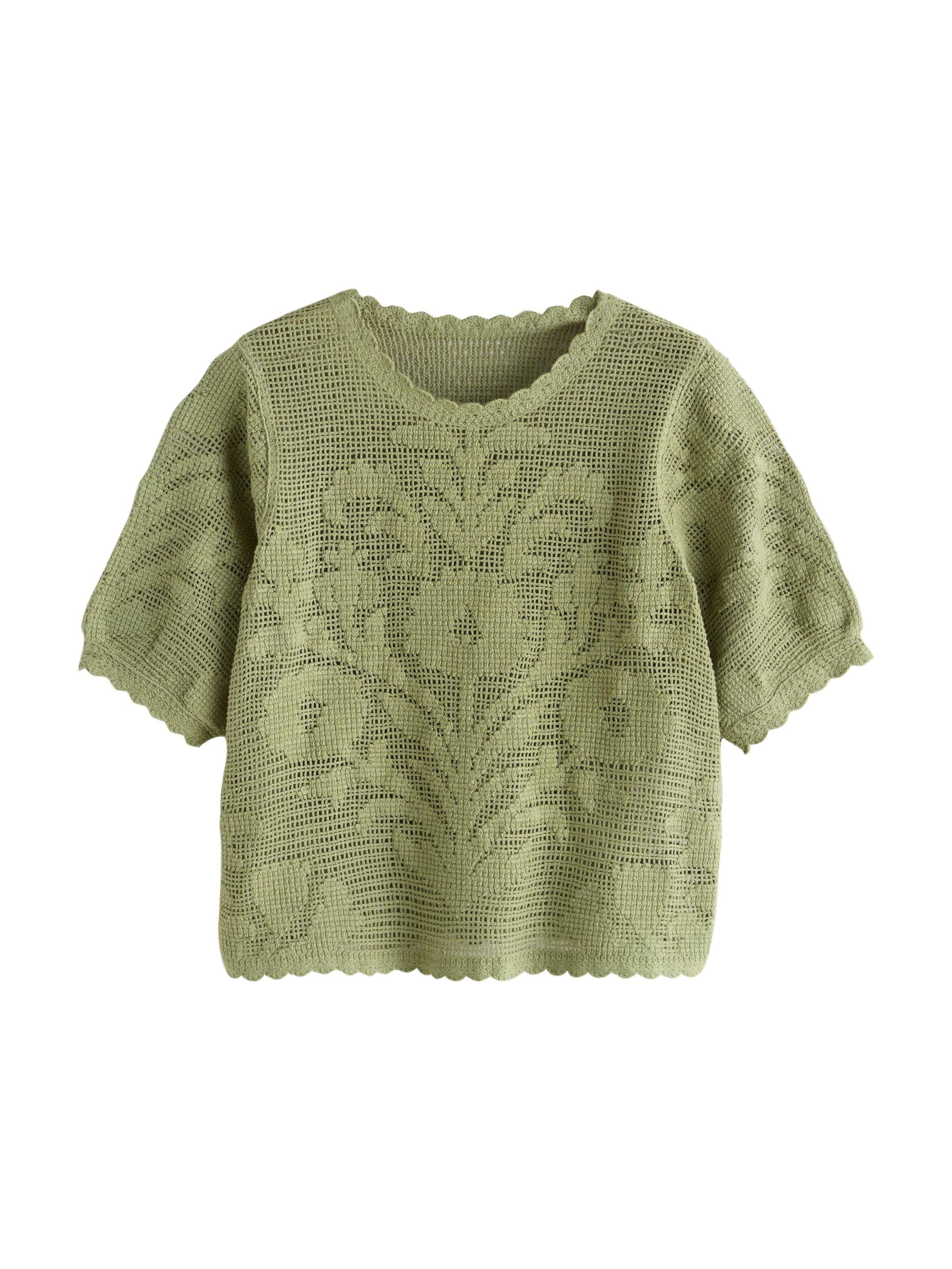 Pull-over Next en vert : devant
