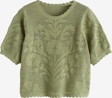 Pull-over Next en vert : devant