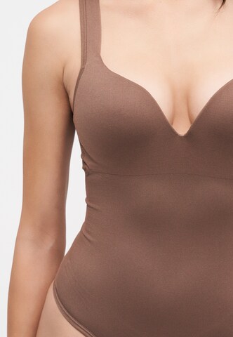 Perfect Secrets Shaping bodysuit 'Perfect Heart' in Brown: side