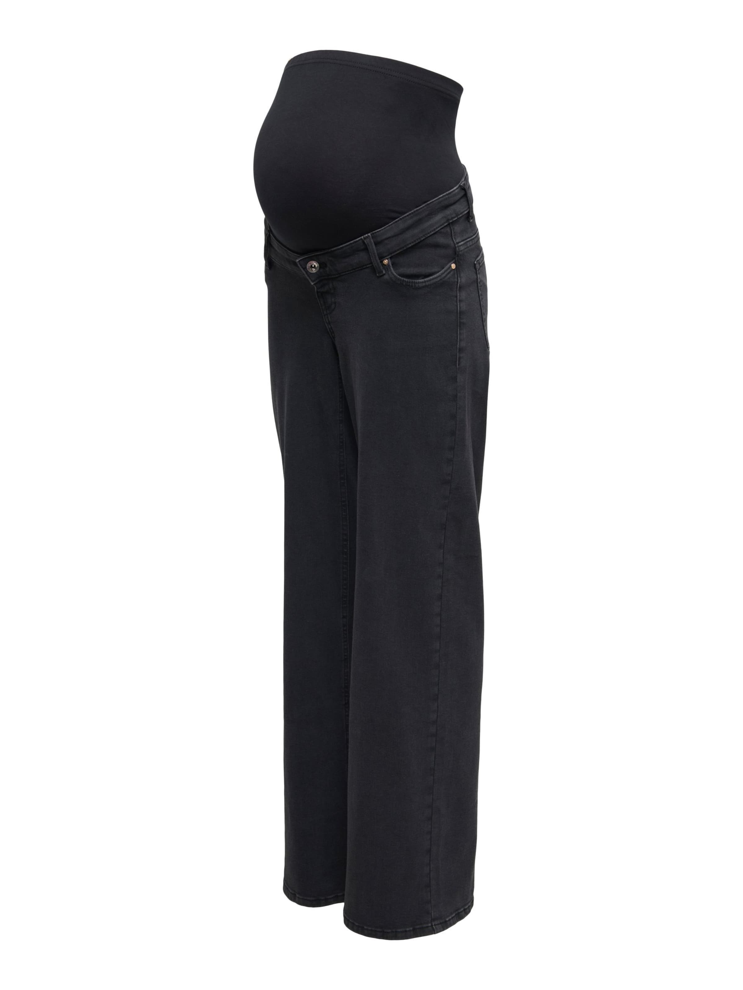Loosefit Jeans 'OLMMadison' di Only Maternity in nero