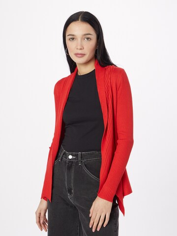 Cardigan ESPRIT en rouge : devant