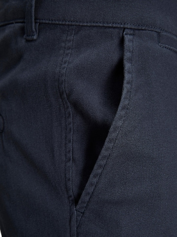 JACK & JONES - regular Pantalón chino 'DAVE' en azul