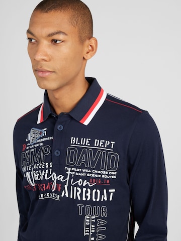 CAMP DAVID Shirt 'Alaska Ice Tour' in Blue