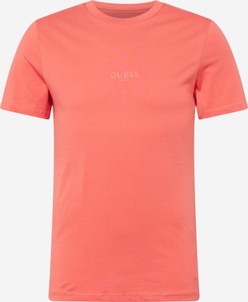 GUESS Shirt 'AIDY' in Oranje: voorkant