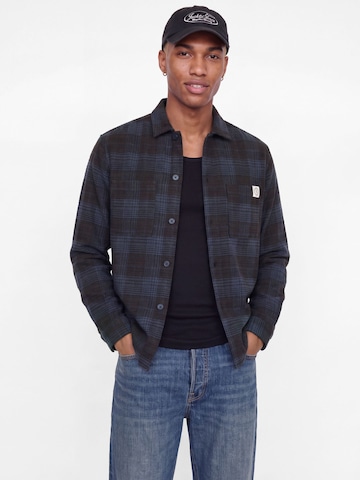 Comfort fit Camicia business di JACK & JONES in grigio: frontale