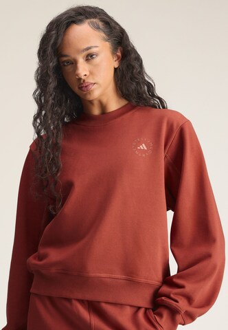 ADIDAS BY STELLA MCCARTNEY Sports sweatshirt 'adidas by Stella McCartney' in Red