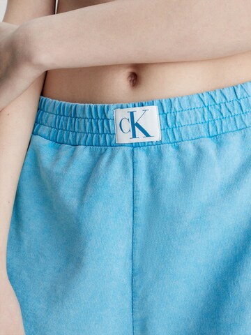 Calvin Klein Swimwear Regular Pants in Blue