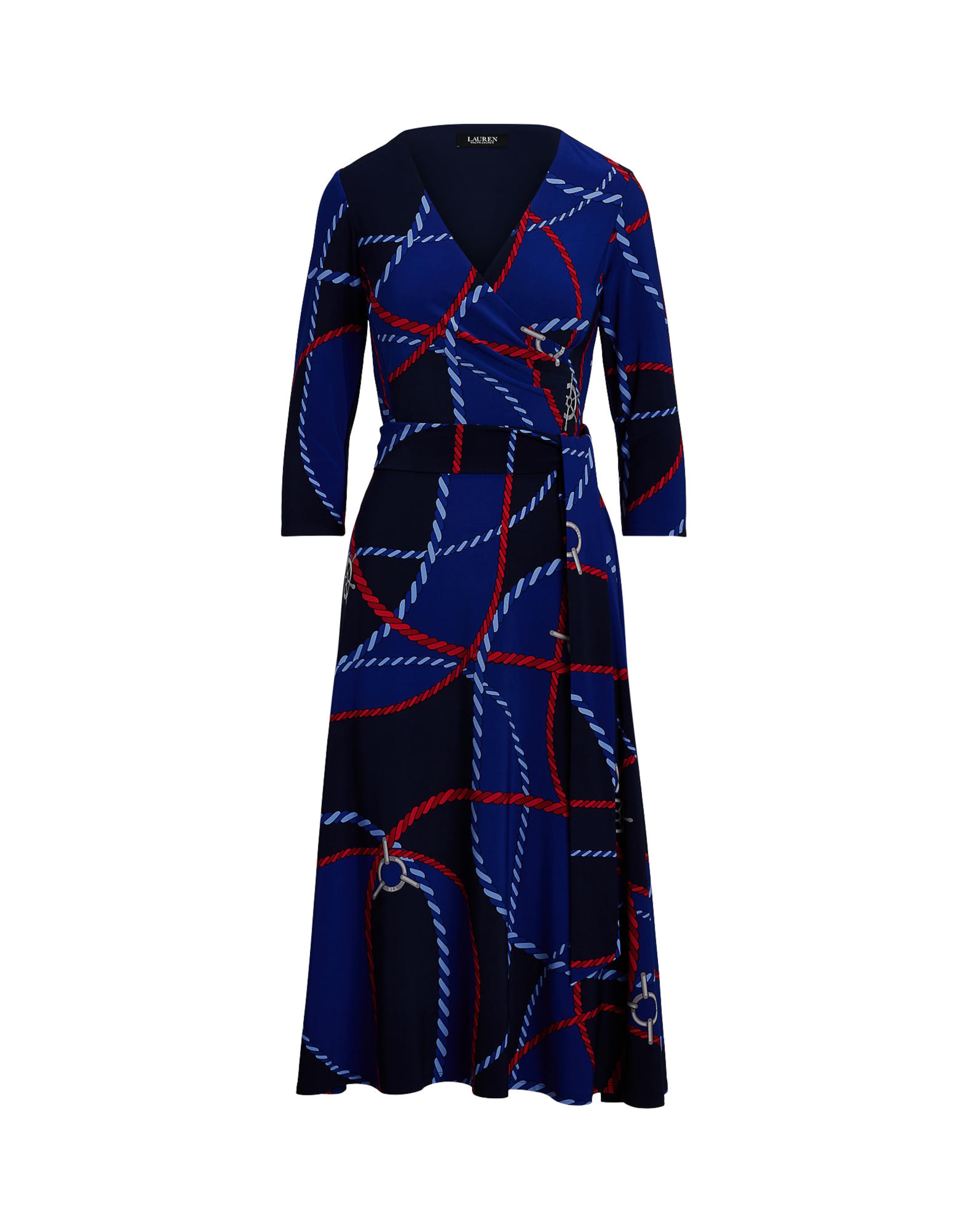 Lauren Ralph Lauren - Vestido 'CLASSIC' em azul: frente