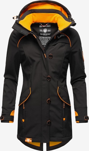 MARIKOO Weatherproof jacket 'Soulinaa' in Black