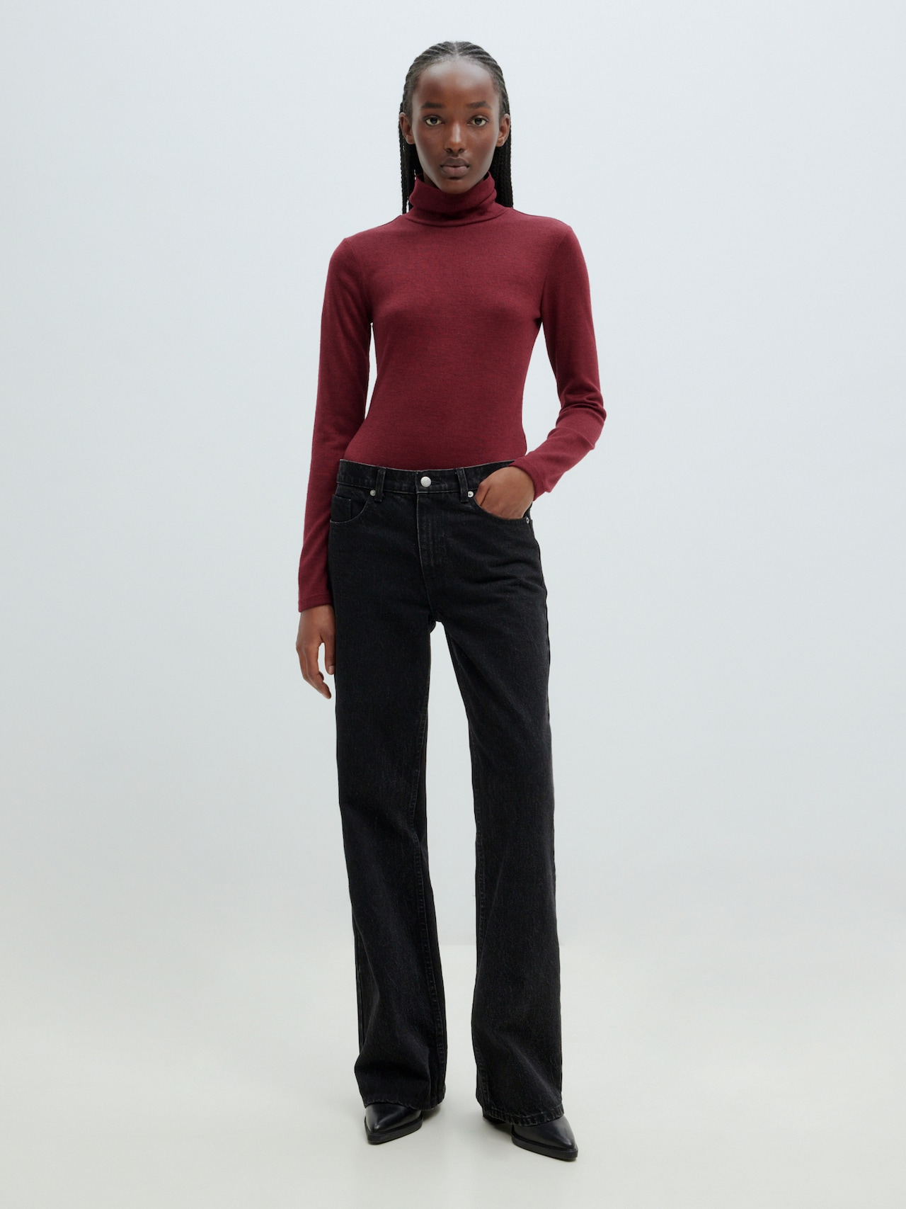 EDITED Produits T-shirt 'Raya' rouge cerise