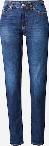 Monki Слим Джинсы в Синий: спереди