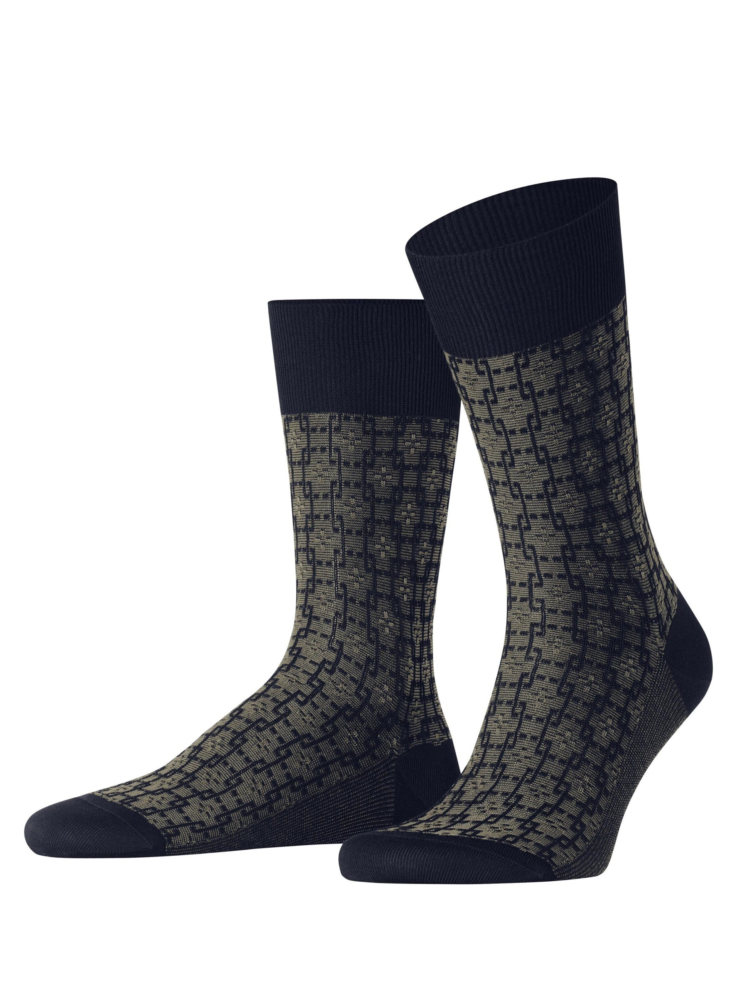 FALKE Socken 'Artwork Tie'‌‌‌‌‌‌‌‌ in Blau: Vorderseite