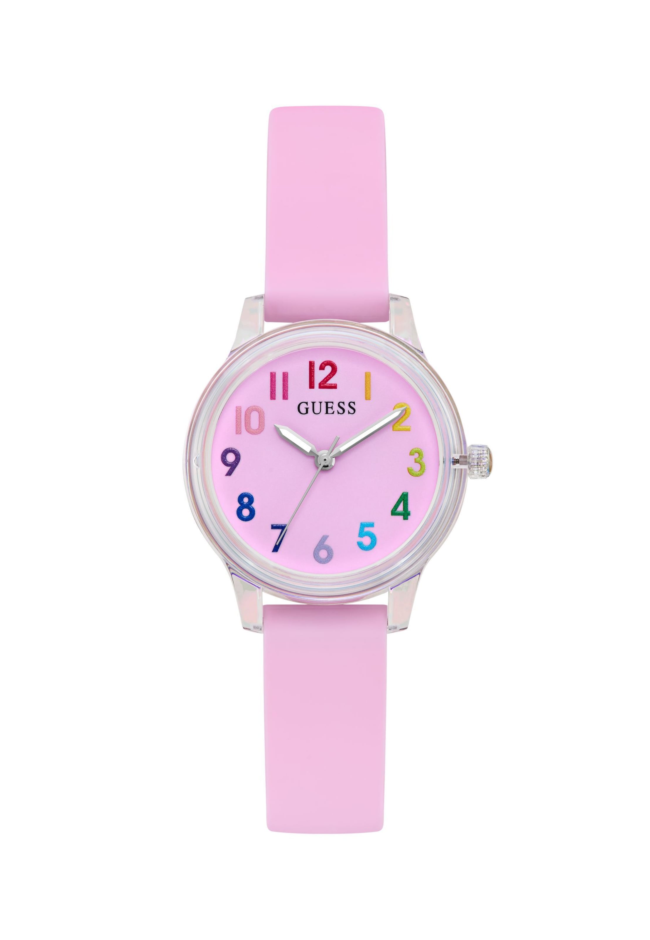 GUESS Analoog horloge 'JESSE' in Roze: voorkant