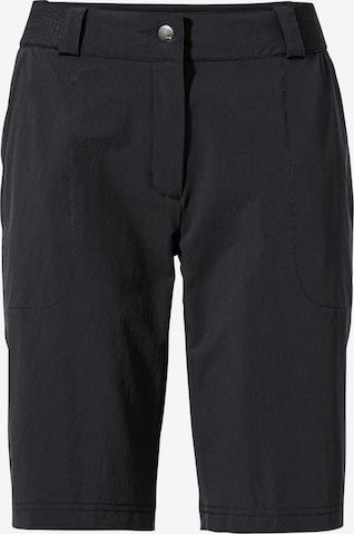 VAUDE Regular Outdoor Pants 'Farley STS II' in Black: front