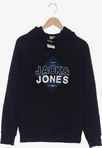 JACK & JONES Kapuzenpullover M in Schwarz: predná strana