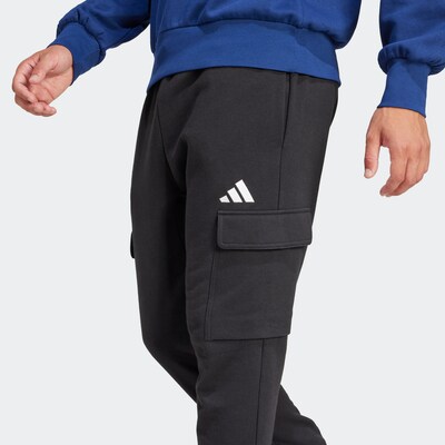 ADIDAS SPORTSWEAR Workout Pants in Black / White, Item view