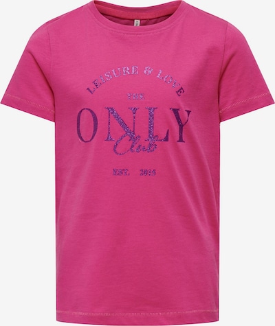 KIDS ONLY T-Shirt 'WERA LIFE' en bleu foncé / rose, Vue avec produit