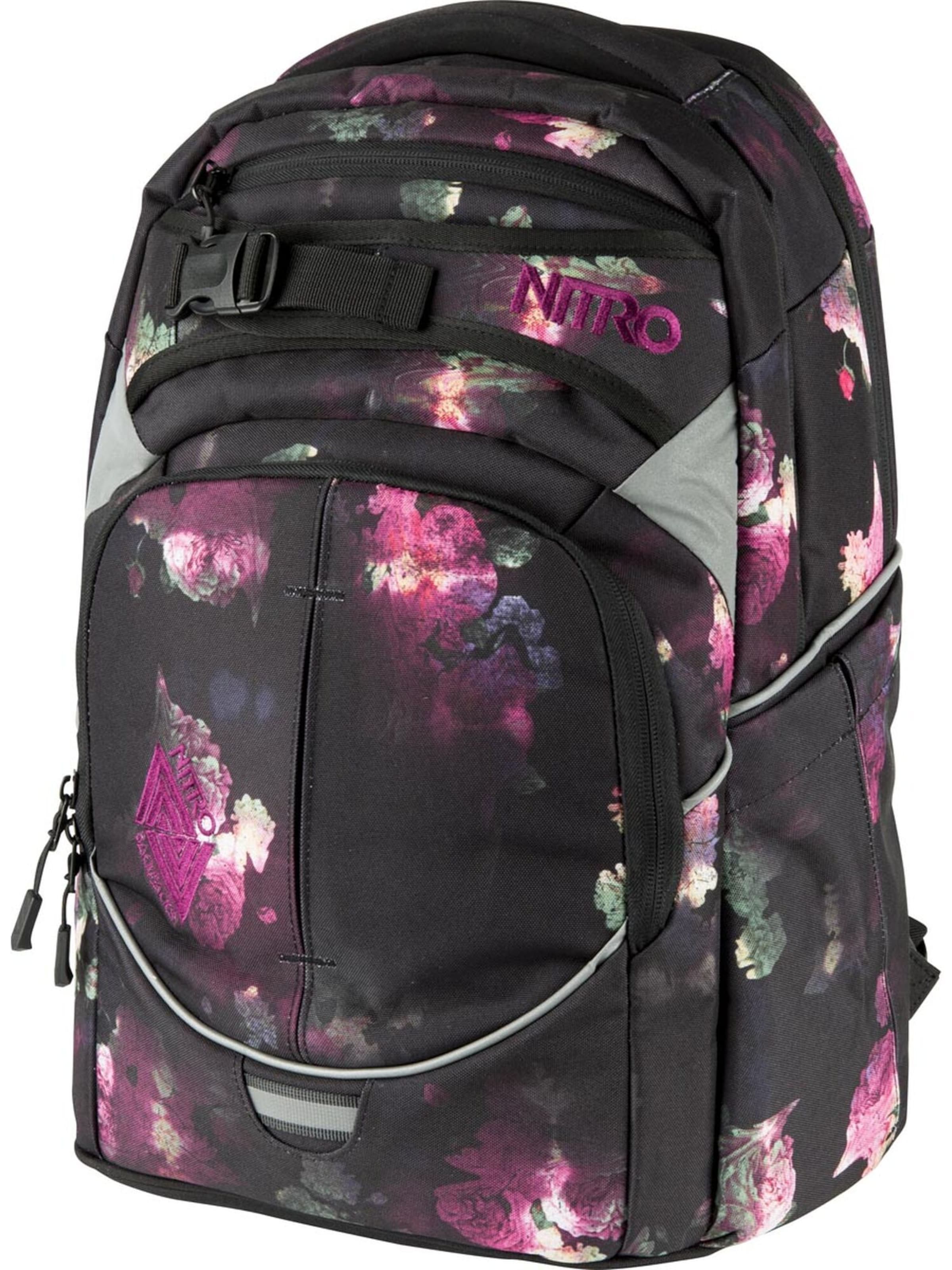 NitroBags Rugzak in Rood: voorkant