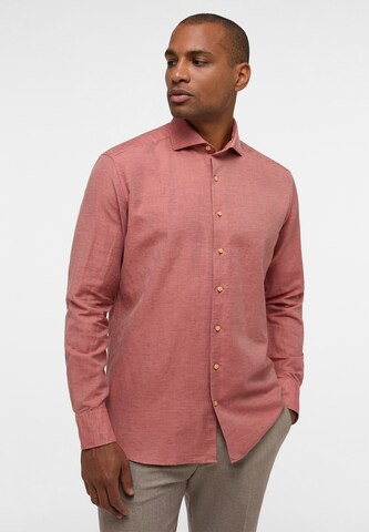 ETERNA Regular Fit Hemd in Rot: Vorderseite