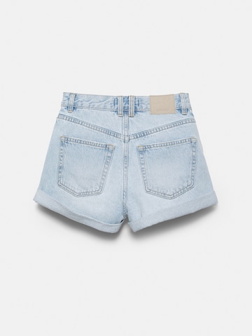 Pull&Bear Regularen Kavbojke | modra barva