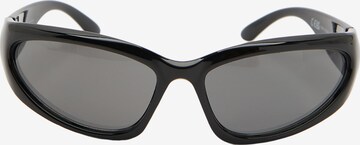 Lunettes de soleil Pull&Bear en noir : devant