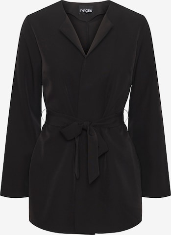 Pieces Maternity Between-Season Jacket 'Bekka' in Black: front