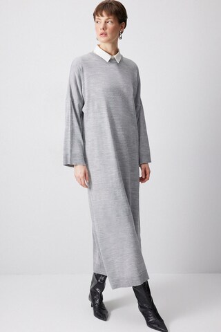 Touche Prive Kleid in Grau